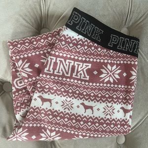 VS Pink Christmas PJs